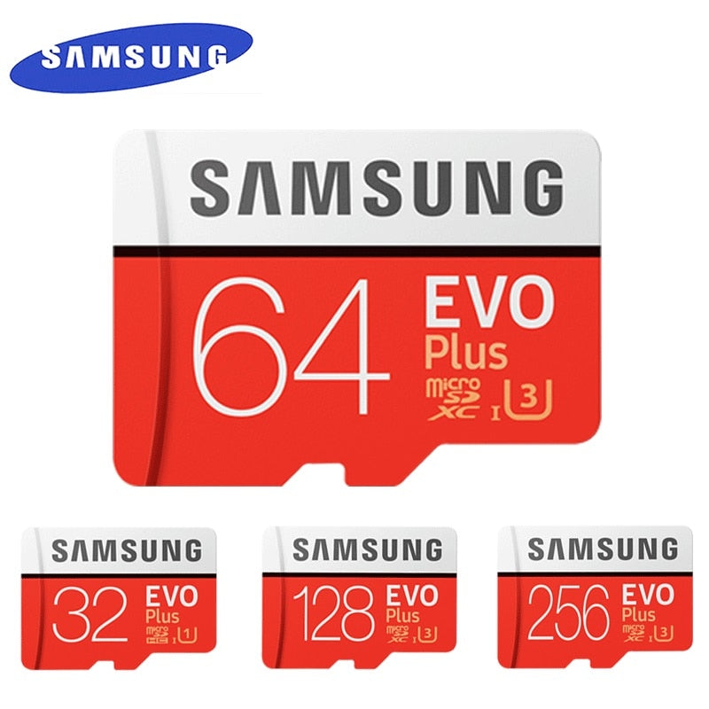 SAMSUNG EVO+ Micro SD 32G SDHC 80mb/s Grade Class10 Memory Card C10 UHS-I TF/SD Cards Trans Flash SDXC 64GB 128GB - Korvel