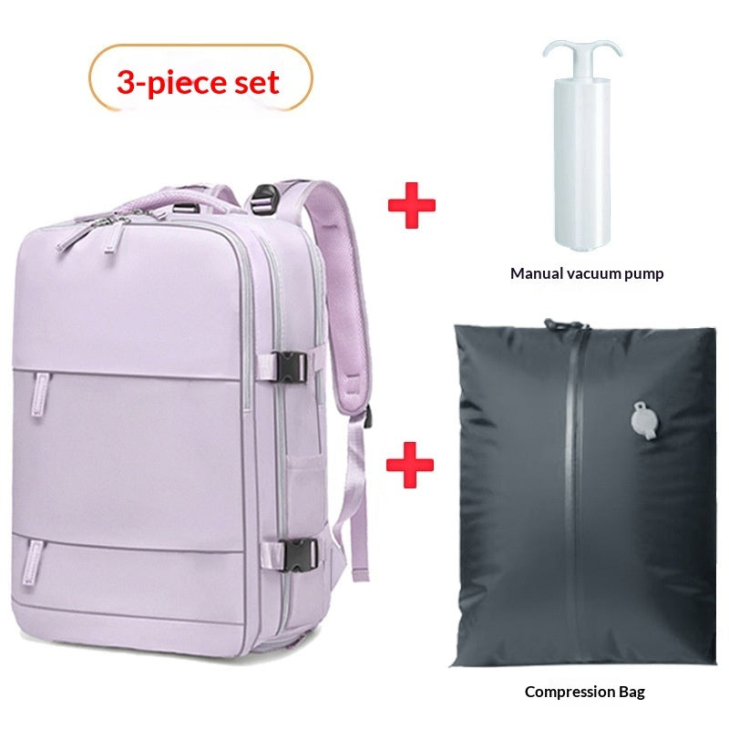 Premium Waterproof Vacuum-Compression Business Backpack