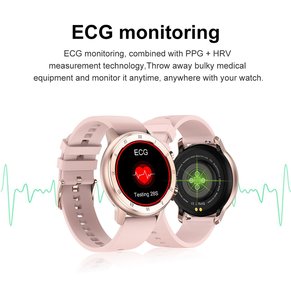 Reloj Inteligente Elegante Touch para Mujeres - Impermeable IP68