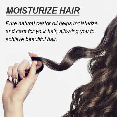 Premium Castor Oil Hair Care Kit for Nourishment