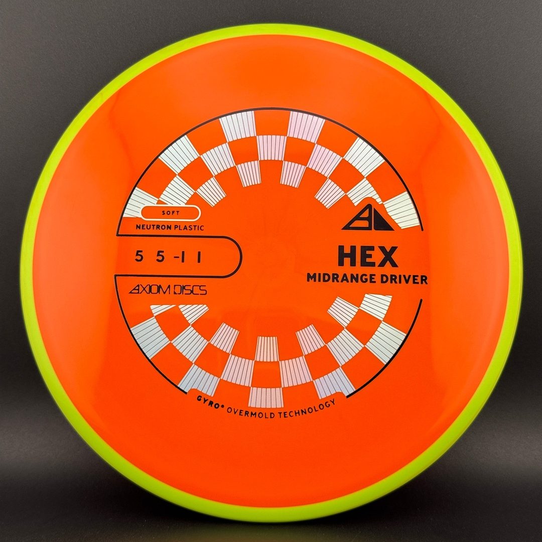 Soft Neutron Hex Disc Golf Midrange