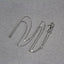 Chaîne Piatto Double Extensible en Or Blanc 14k (1,2 mm)