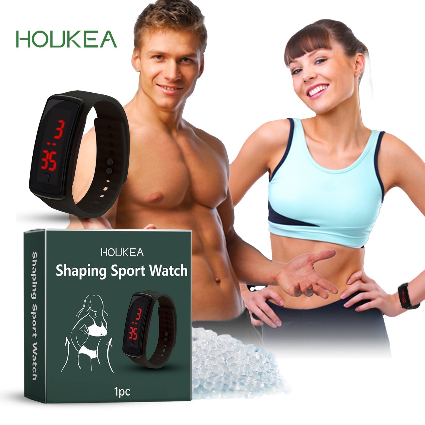 Fashion Sports Watch, Sports Watch Time Management Outdoor Fitness Fashion Sports Wind Bracelet - Korvel