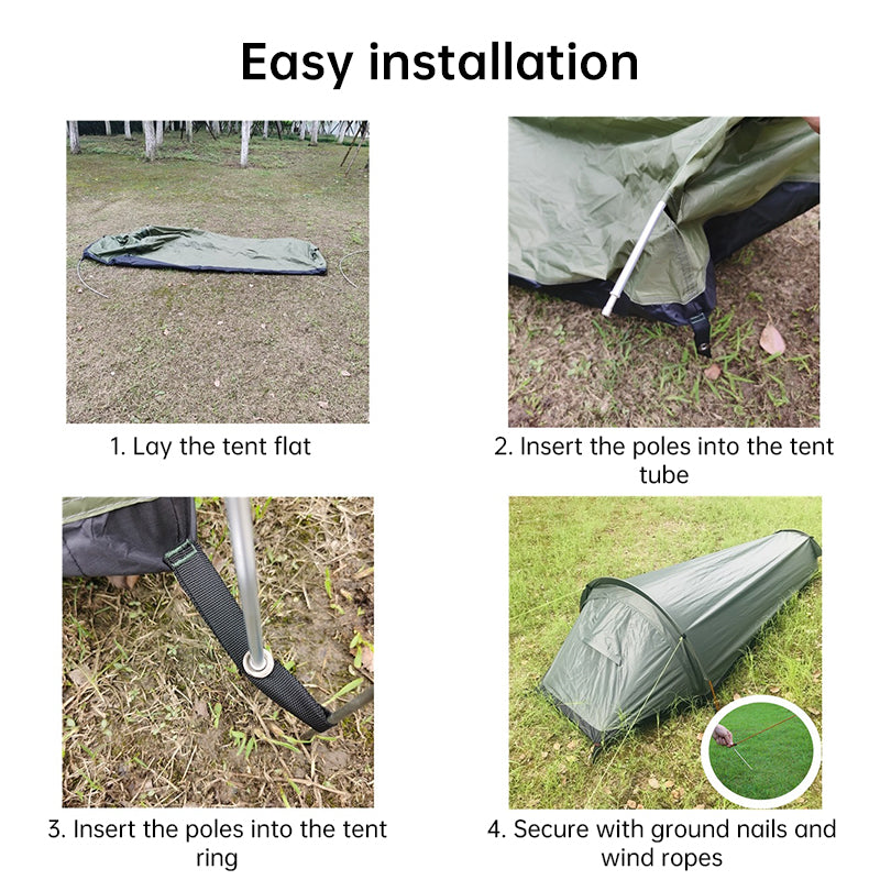 Tienda de Camping Premium Ligera para Una Persona