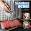 304 stainless steel powder dispenser 127 hole curved handle seasoning barbecue can kitchen supplies - Korvel