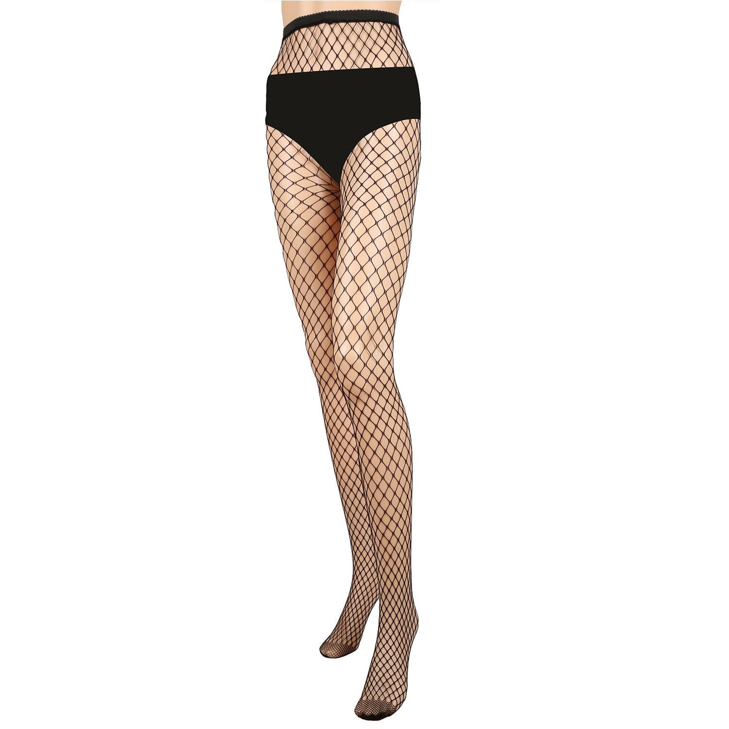 Stylish High Waist Fishnet Tights for Women