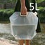 Sacs d'eau portables pliables pour aventures en plein air