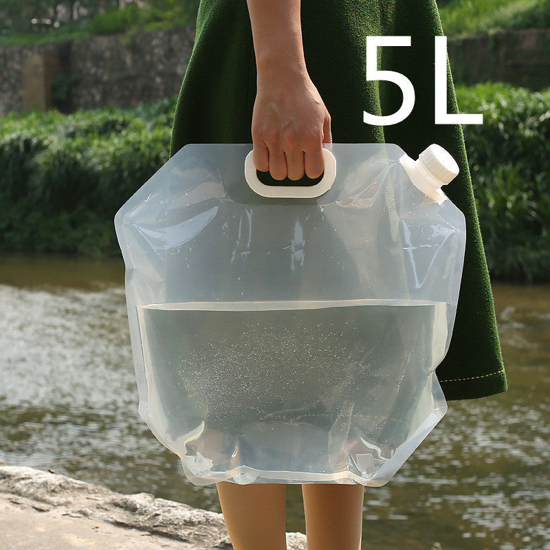Sacs d'eau portables pliables pour aventures en plein air