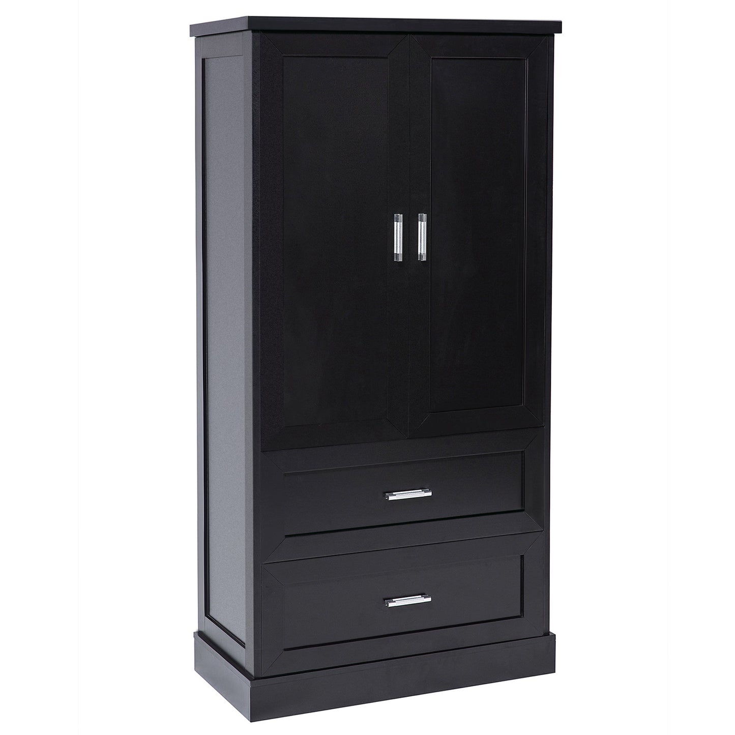 Elegant Tall Bathroom Storage Cabinet with Adjustable Shelf