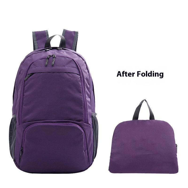 Mochila de Senderismo Portátil de Personalidad de Moda