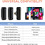 Charging case wireless lavalier microphone 1-to-2 live broadcast 2.4G noise cancelling microphone - Korvel