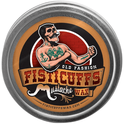 Cire à Moustache Fisticuffs Original Old Fashion Strong Hold 1 Oz. Tin