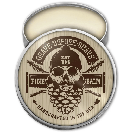 Grave Before Shave Pine Scent Beard Balm - 2 oz