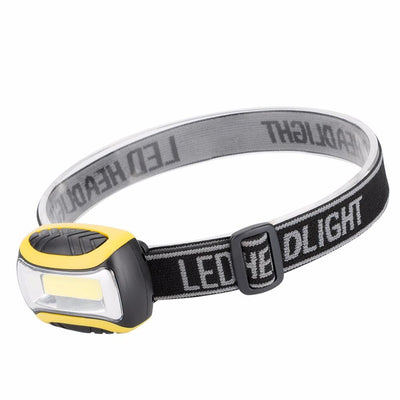 COB LED Headlamp  Frontal 4 Mode Energy Saving Flashlight Linterna For Outdoor Sports  Use AAA - Korvel