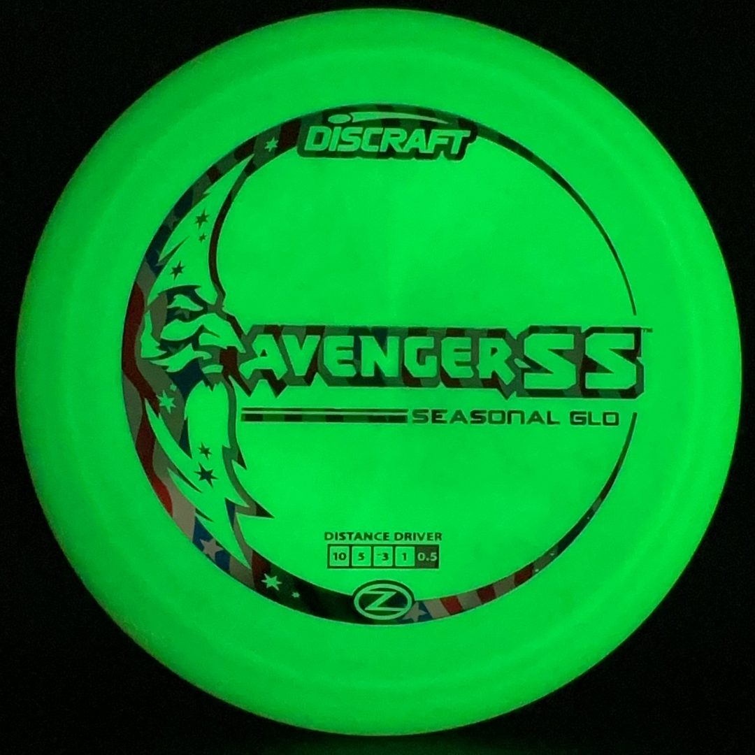 Glo Z Avenger SS - Seasonal Glo Disc Golf Driver