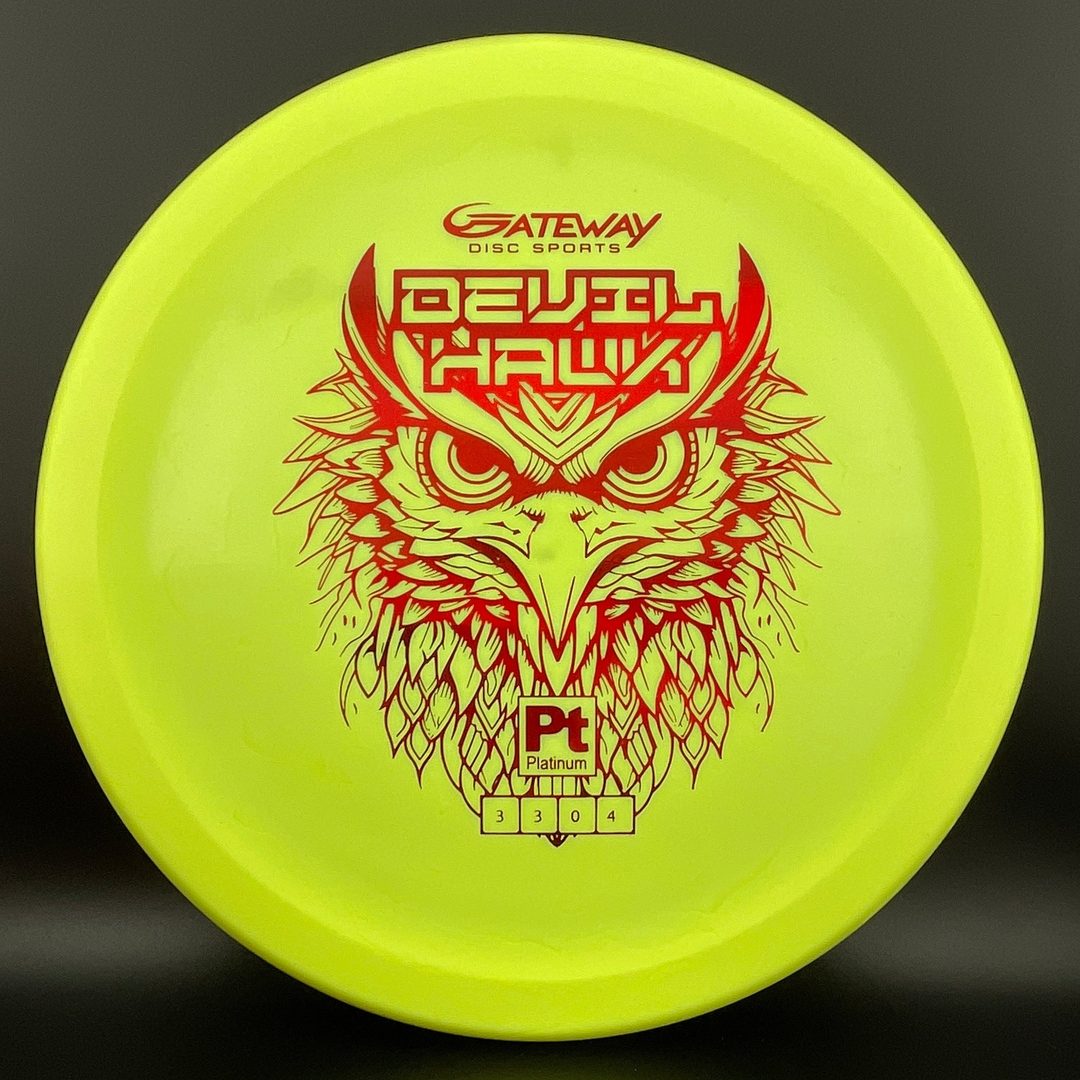 Putter de Disc Golf Platinum Devilhawk