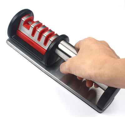 Premium 4-Stage Handheld Knife Sharpener for Home Use