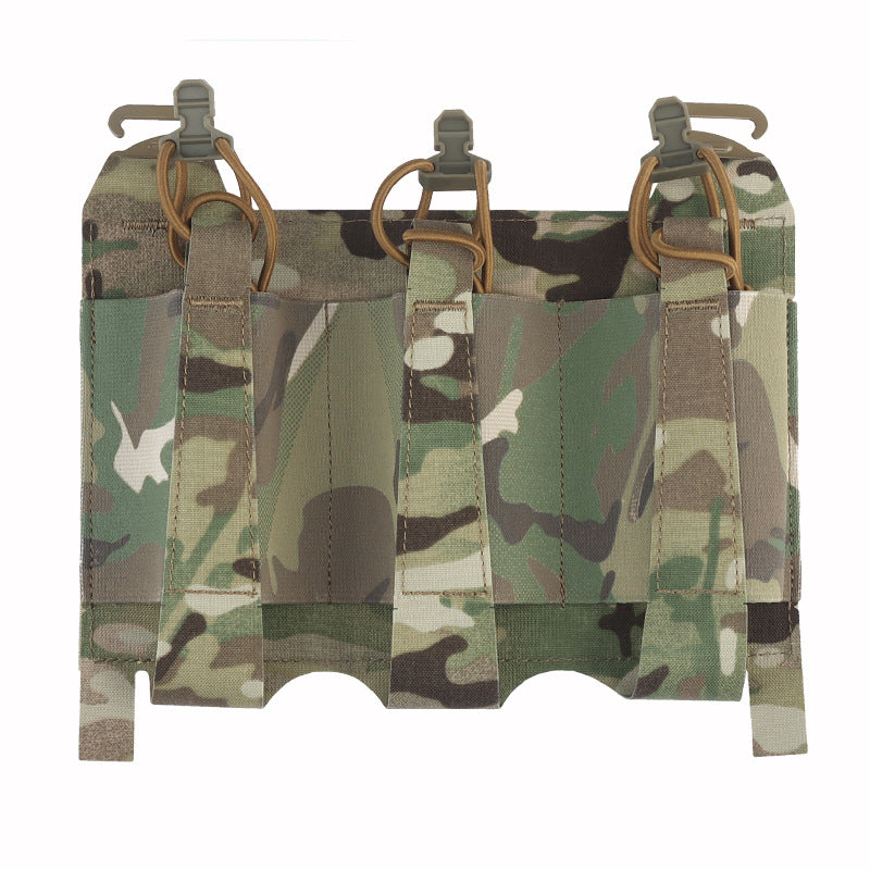 Outdoor 5.56 Triple Magazine Pouches Tactical Pouch Molle Mag Pouch for Hunting Vest - Korvel