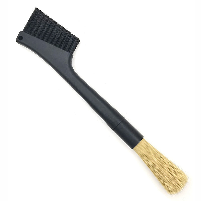 Cepillo de Limpieza para Molinillo de Café de Doble Cabezal Premium