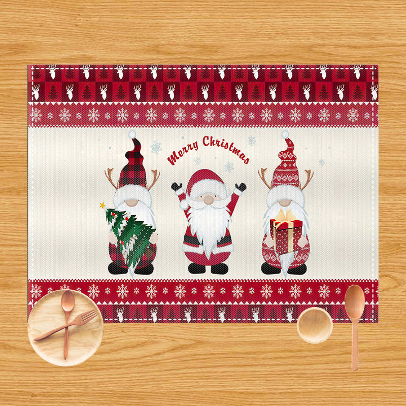 Premium Christmas Dining Mat - Heat-Insulating Table Decoration