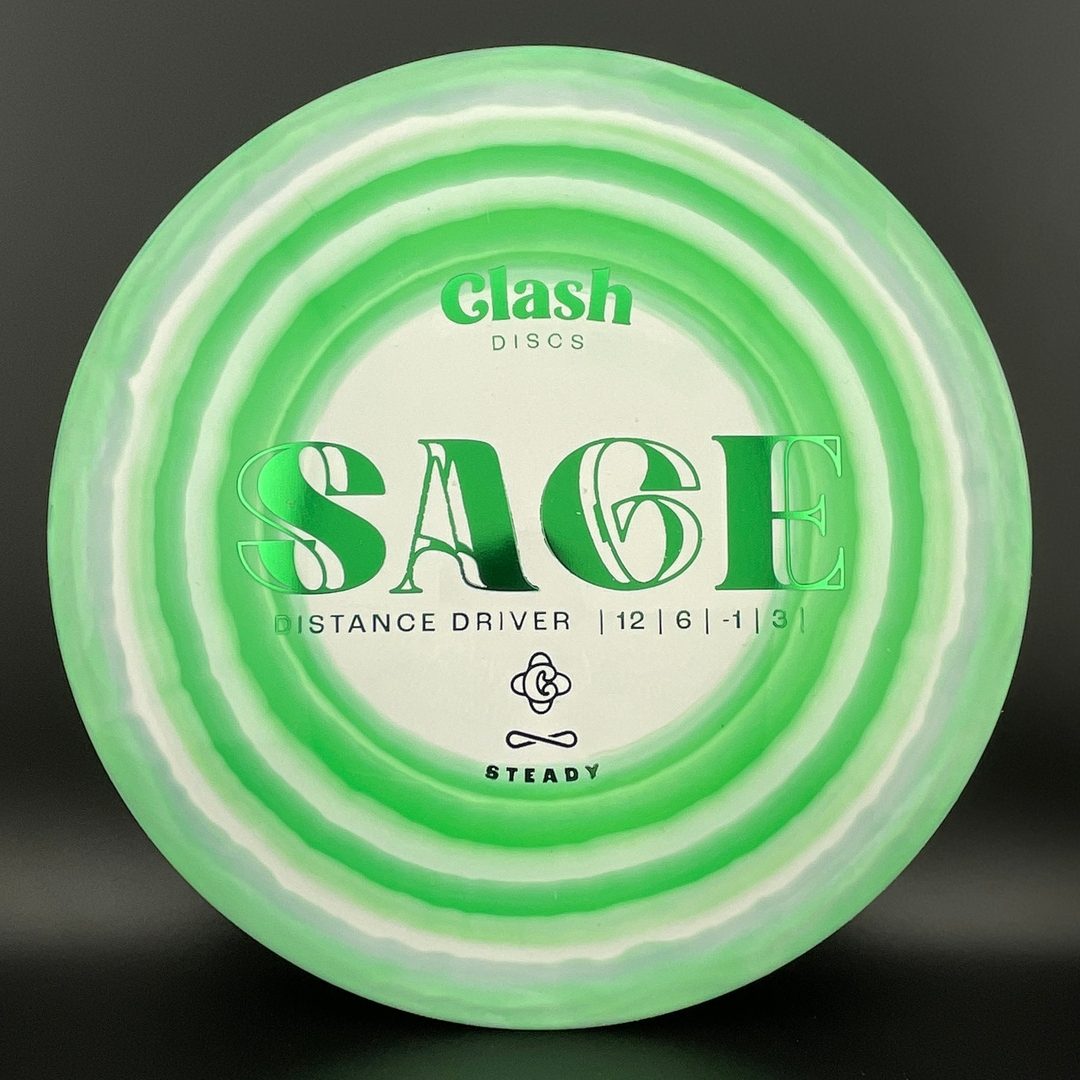 Steady Ring Sage - First Run Disc Golf Driver