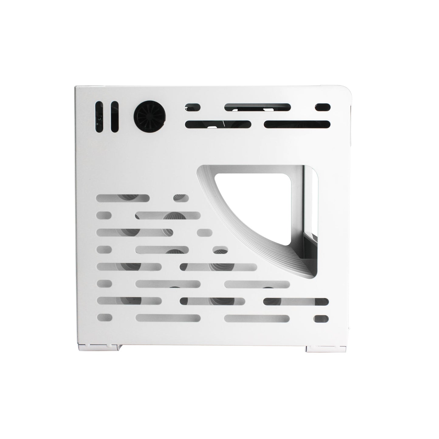 16 Bay Locking Charging Cabinet for Laptops and Chromebooks - White