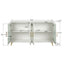 Premium Wood TV Stand for 65+ Inch TVs with Storage