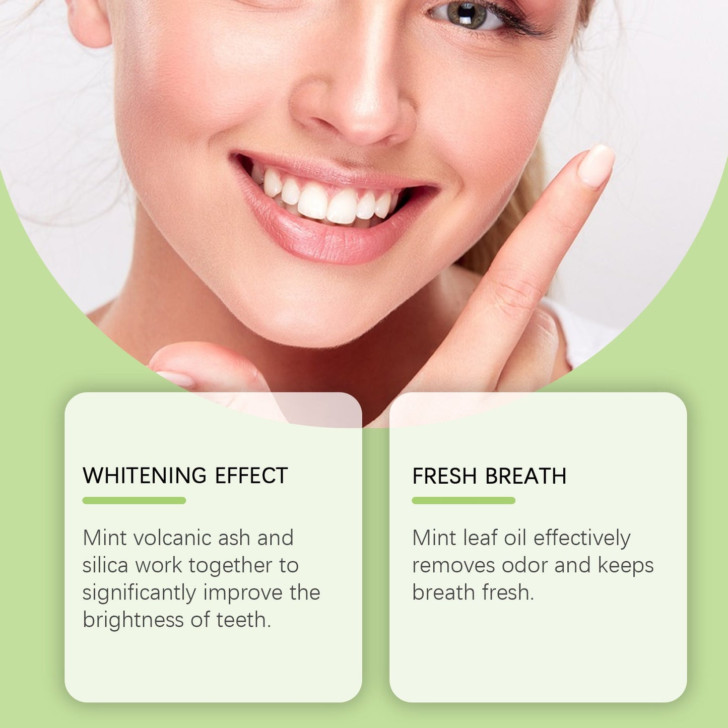 Volcanic Ash Tooth Cleaning Toothpaste Improves Yellow Teeth And Gently Cleans Tooth Dirt Daily Care Toothpaste - Korvel