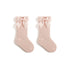 Chaussettes Bows en Coton Peigné Premium pour Filles
