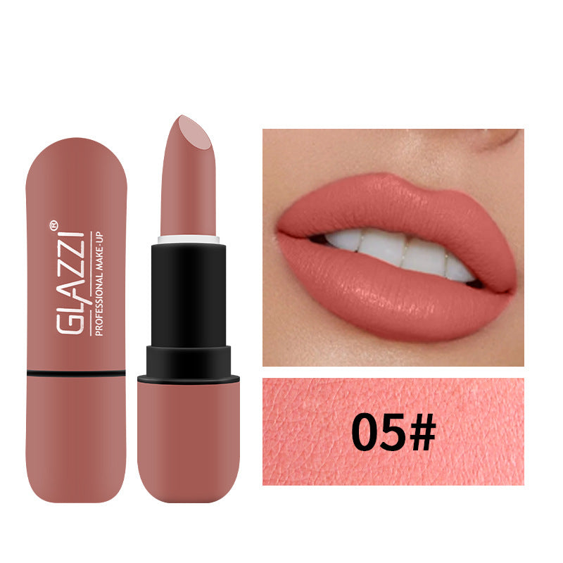 Velvet Air New Capsule Not Easy to Fall Out Lipstick Portable Matte Matte Flame Lipstick - Korvel