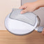 Steel Wire Dishcloth for Home Use, Non-Greasy Steel Wool Scrubbing Cloth, Kitchen Cleaning Cloth, Easy to Clean Silver Wire Rag - Korvel