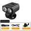 Faros de bicicleta de alta luminosidad con carga Type-C