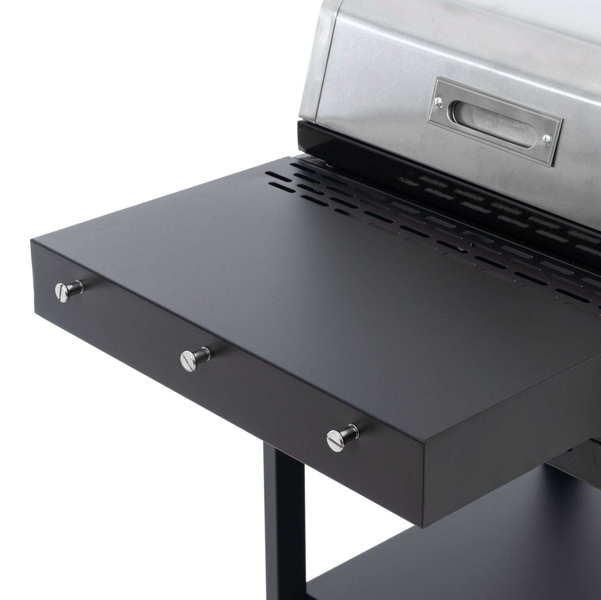 2+2 multifunctional gas barbecue grill and covered grill combination for outdoor cooking - barbecue, barbecue, pizza. - Korvel