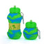 Earth Silicone Portable Water Bottle - Leak-proof & Foldable