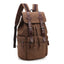 Durable casual large capacity travel bag computer backpack junior high school student school bag backpack Canvas - Korvel