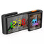 Creative S-shaped Dual-Screen RGB Alarm Clock with Night Light
