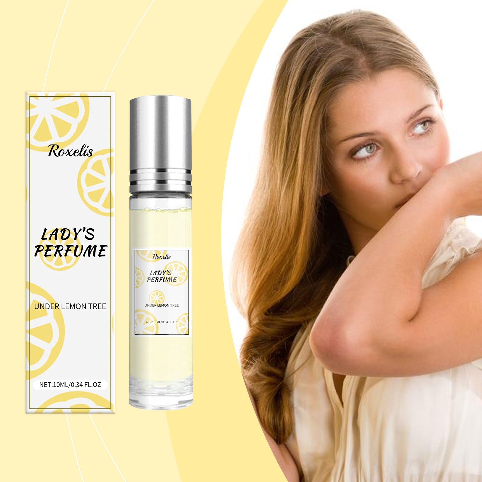 Lemon Fresh Yellow Perfume, Fresh Light Charming Charm Perfume Pheromone Fragrance Small Fruit Scent Perfume - Korvel