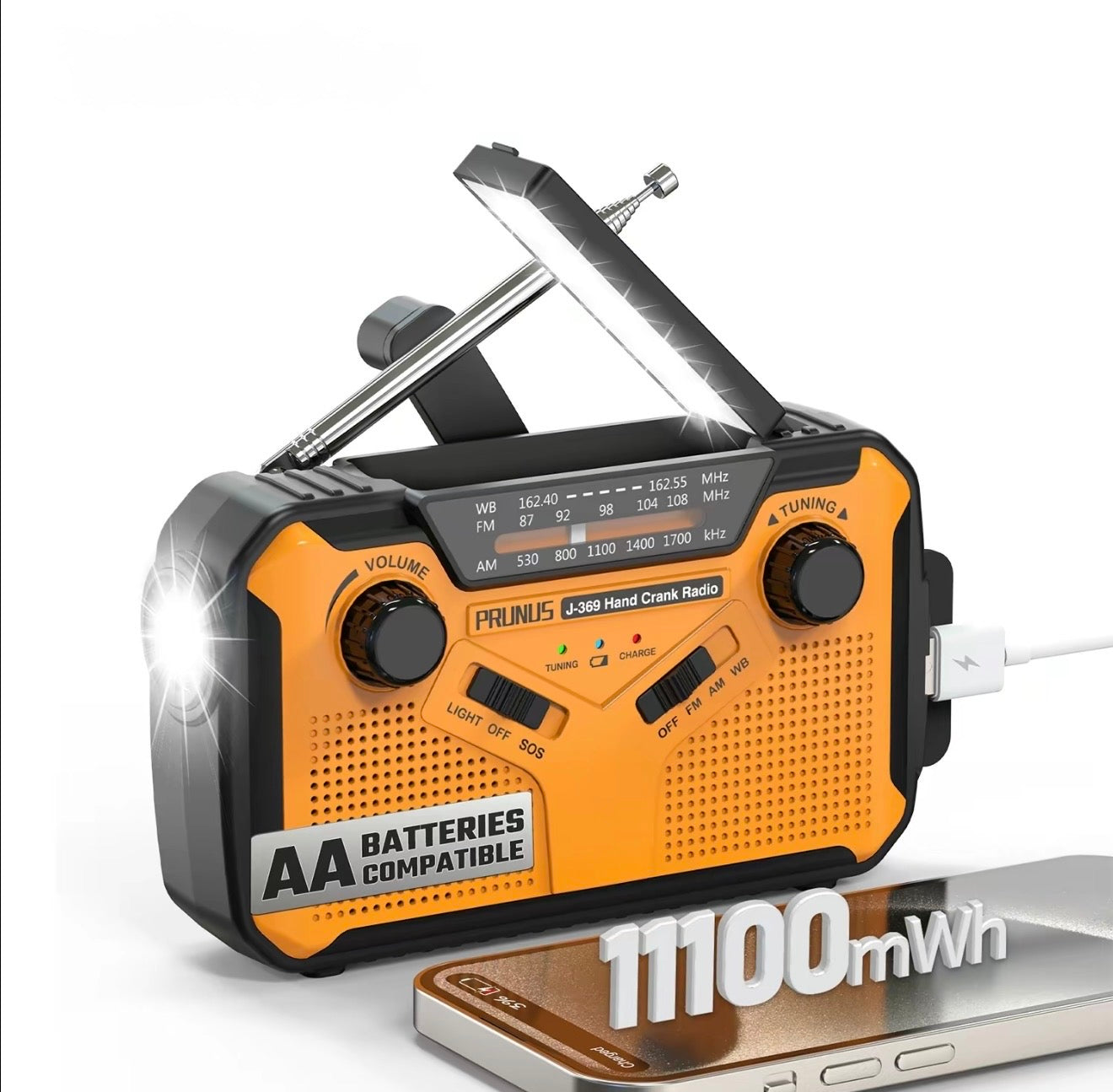 Radio de Emergencia StormGuard: Tu Compañero Esencial de Supervivencia