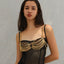 Cadena Corset Mariposa Minimalista con Perlas Imitación