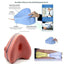 Heart-Shaped Foam Memory Pillow Contour Memory Foam Leg Pillow Orthopaedic Pillow Back Hips Knee Support Relief Back Hips Wedge - Korvel