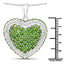 4.62 Carat Genuine Chrome Diopside Sterling Silver Pendant