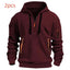 Dropped Shoulder Hooded Sweatshirt for All Sizes