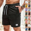 Lace-up Drawstring Corduroy Jogger Shorts for Men