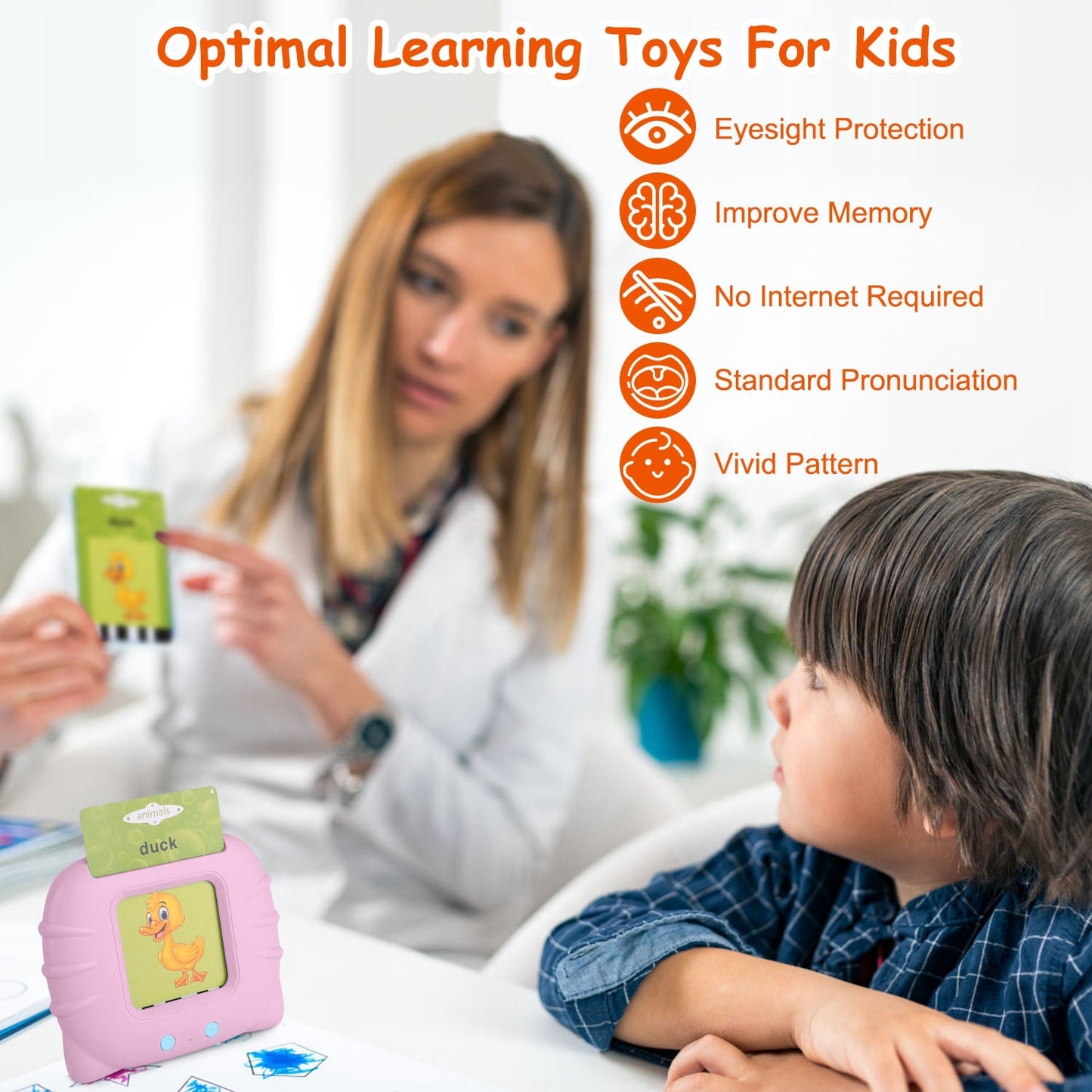 224 Palabras Tarjetas Habladoras Kid Flash - Set de Aprendizaje de Audio Educativo