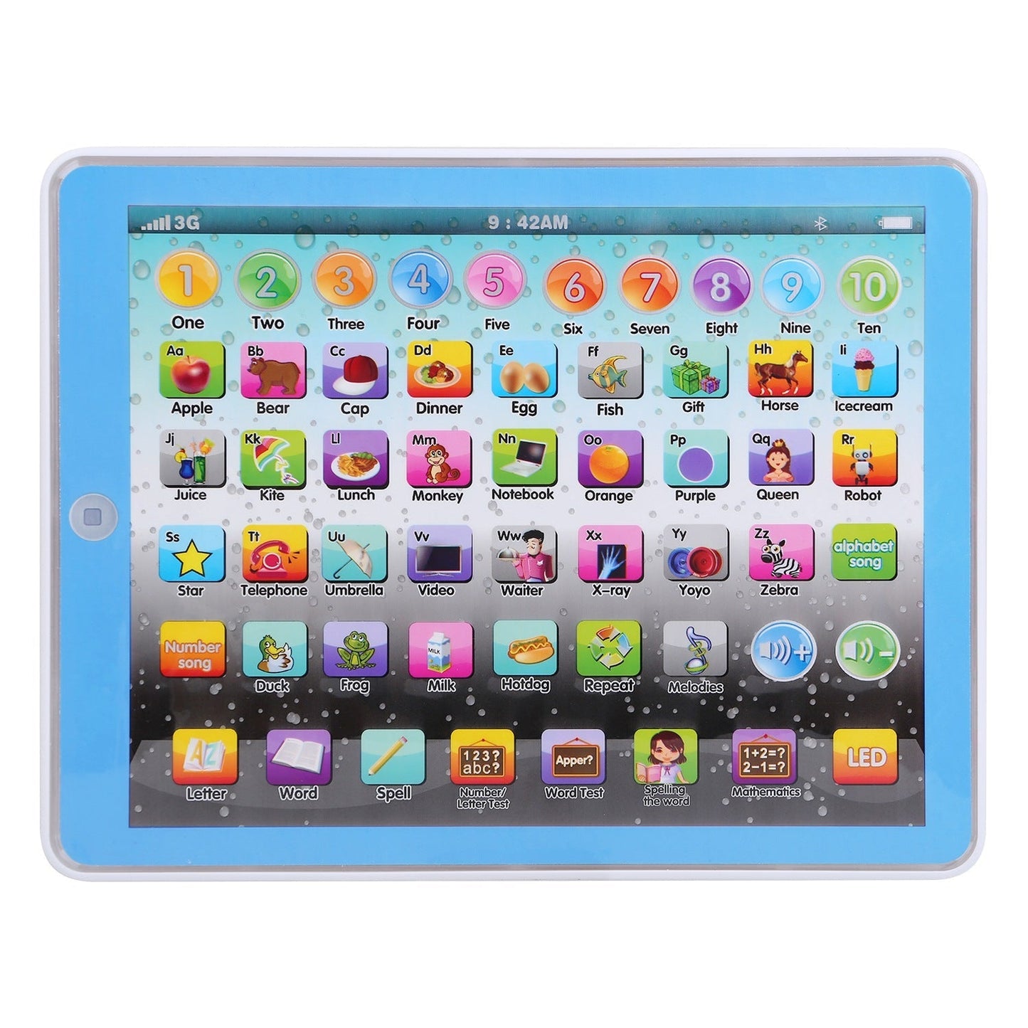 Gbruno Educational Toddler Tablet Toy for Ages 2-7