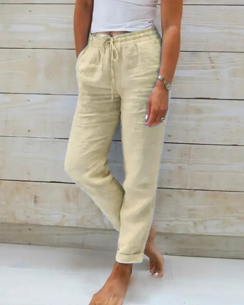 Premium Linen Pants for Women