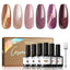 Ensemble de vernis à ongles en gel Cat Eye Modelones - 6 couleurs époustouflantes
