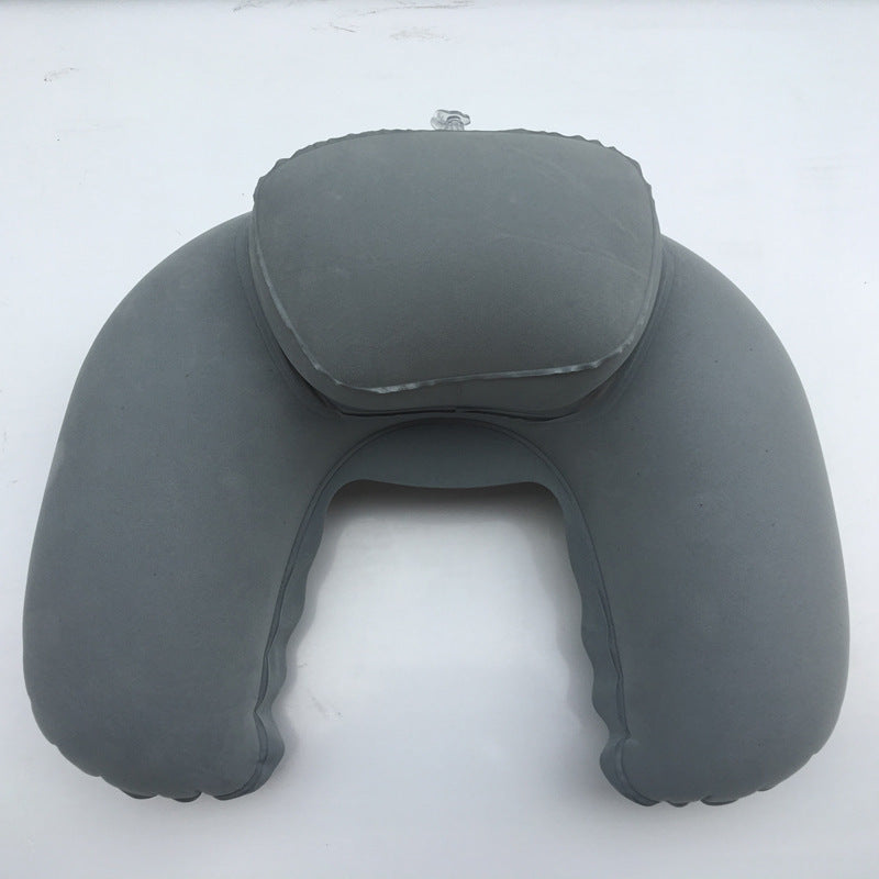 Inflatable Two-in-One Travel Pillow Set