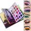 Makeup Cosmetic Tool Kit 72 Colors Pressed Glitter Eyeshadow High Pigmented Eyeshadow Palette - Korvel