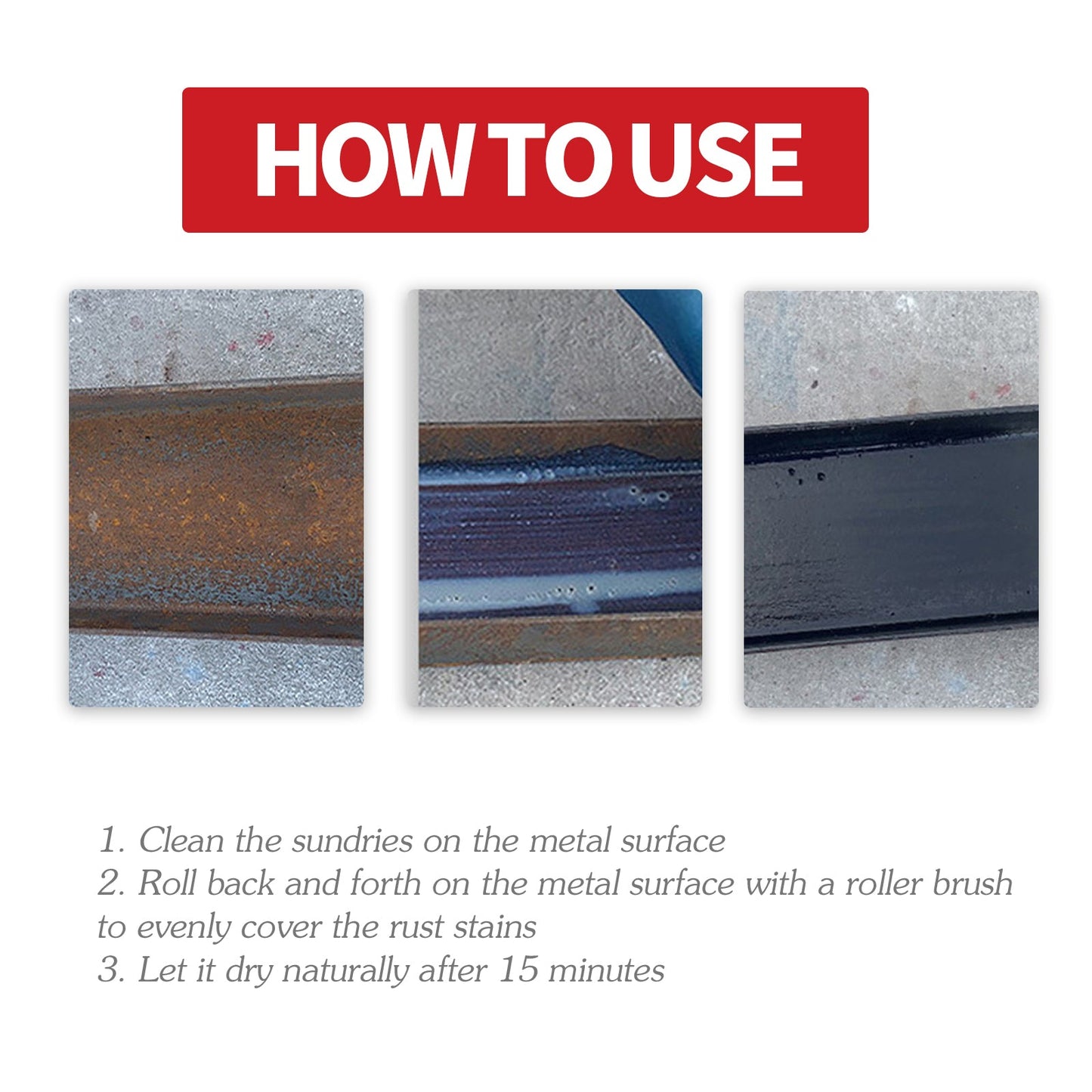 Premium Rust Removal Roller Brush for Metal Coating